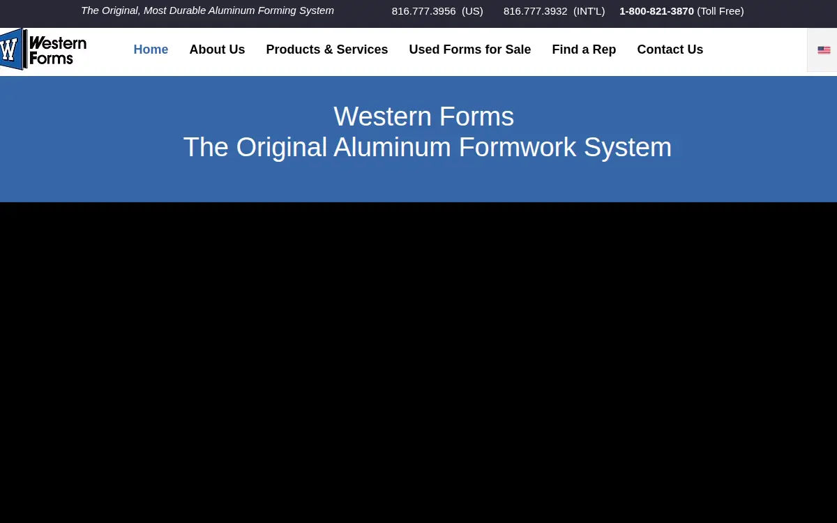 Homepage of Western Forms, INC