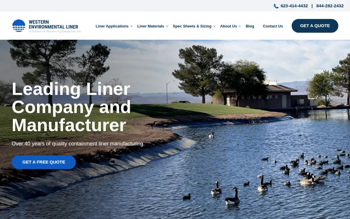Homepage of Western Ag Enterprises INC