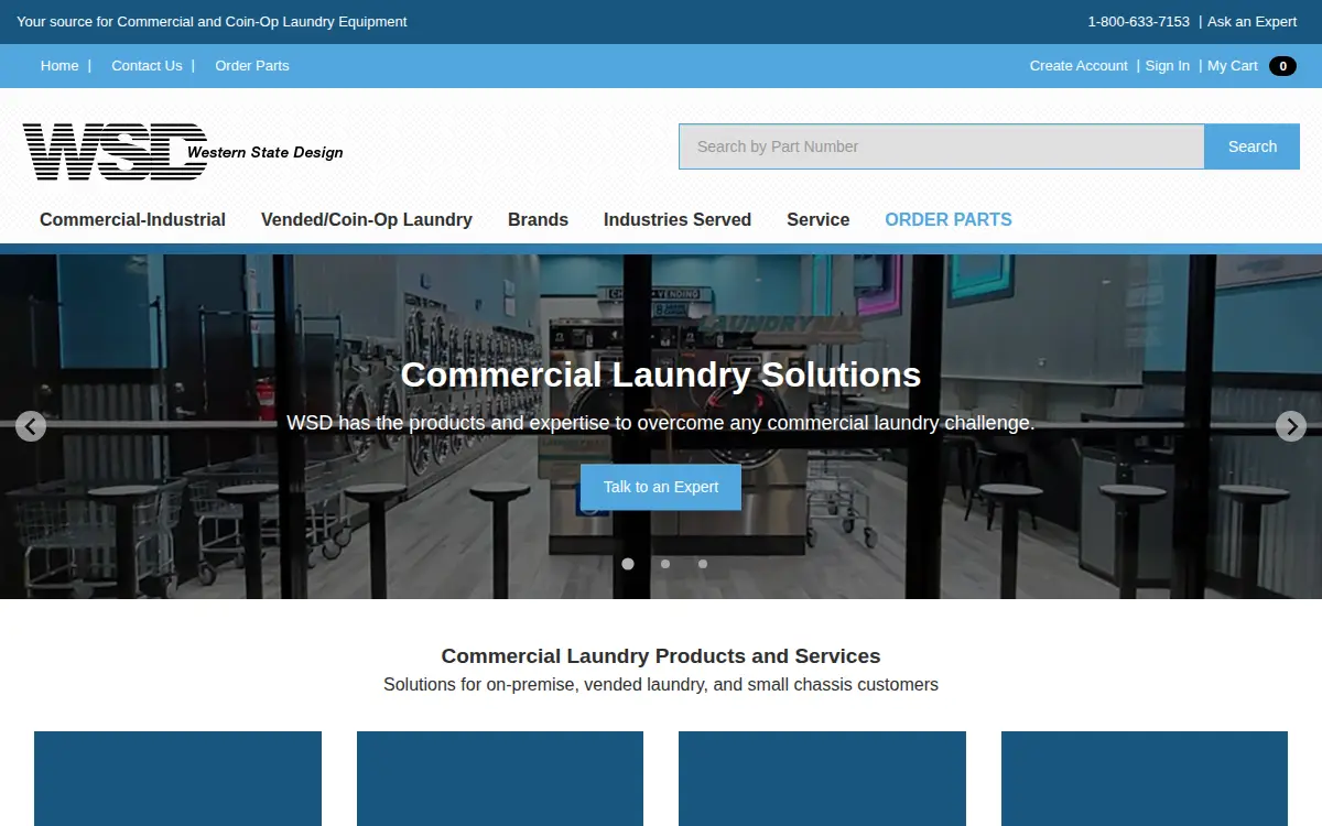 Homepage of Western State Design, INC.
