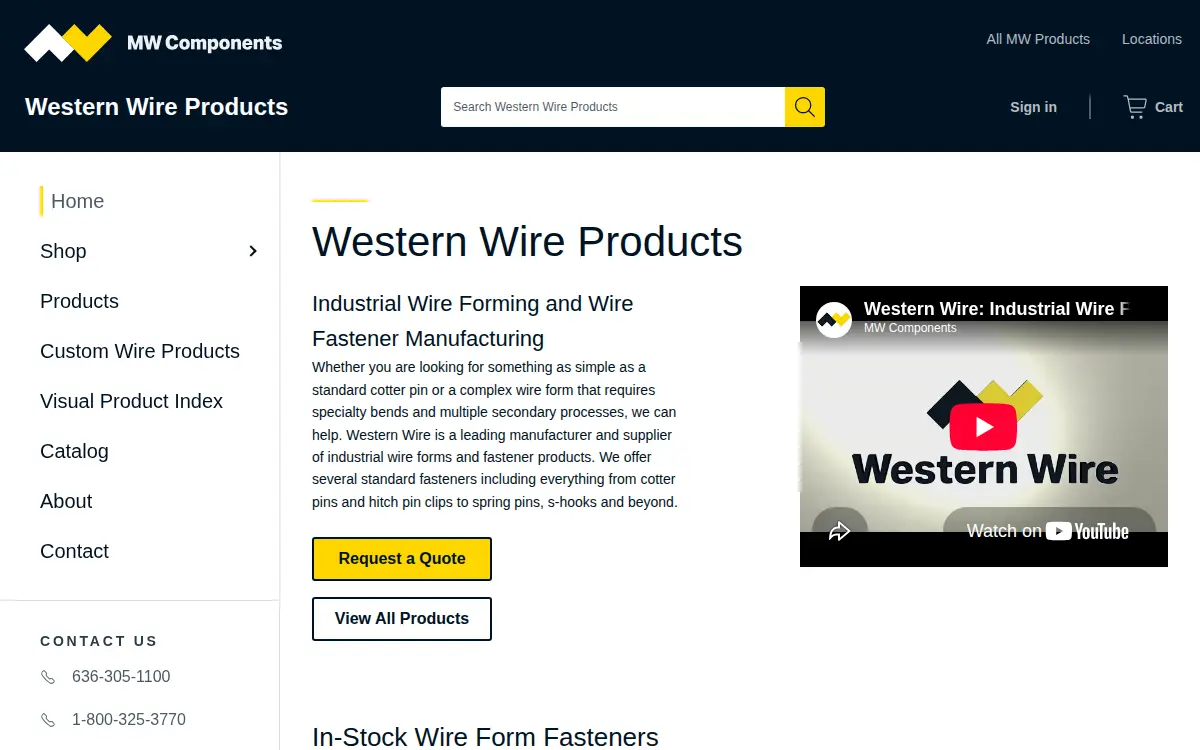Homepage of Matthew Warren, INC