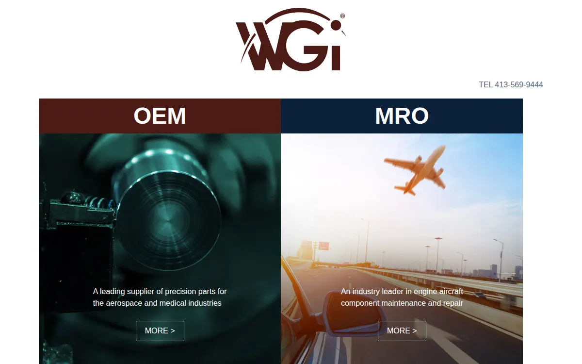 Homepage of Wgi INC.
