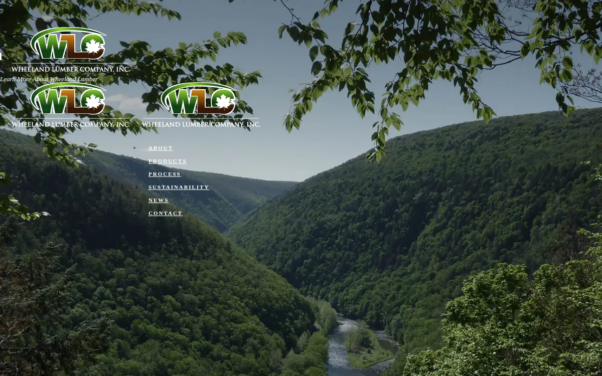 Homepage of Wheeland Lumber CO. INC.