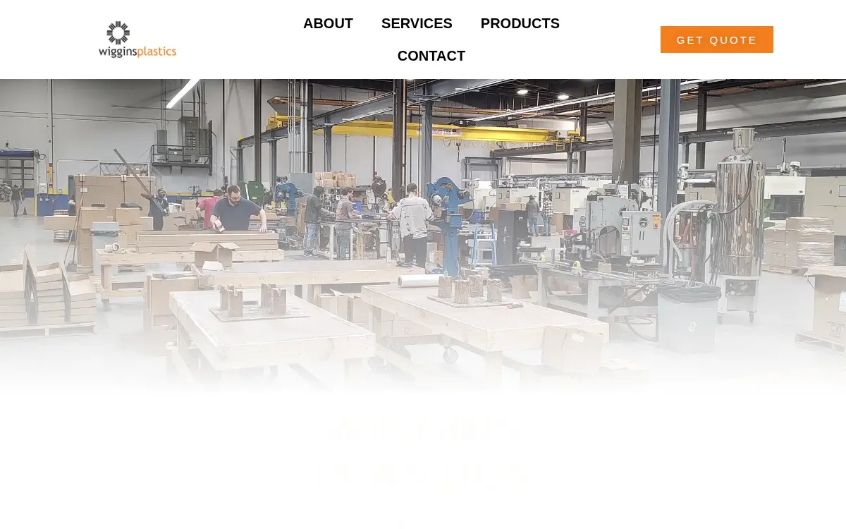 Homepage of Wiggins Plastics INC
