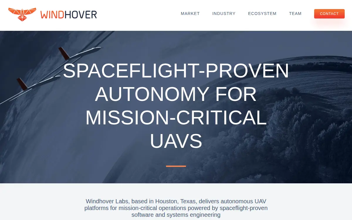 Homepage of Windhover Labs LLC