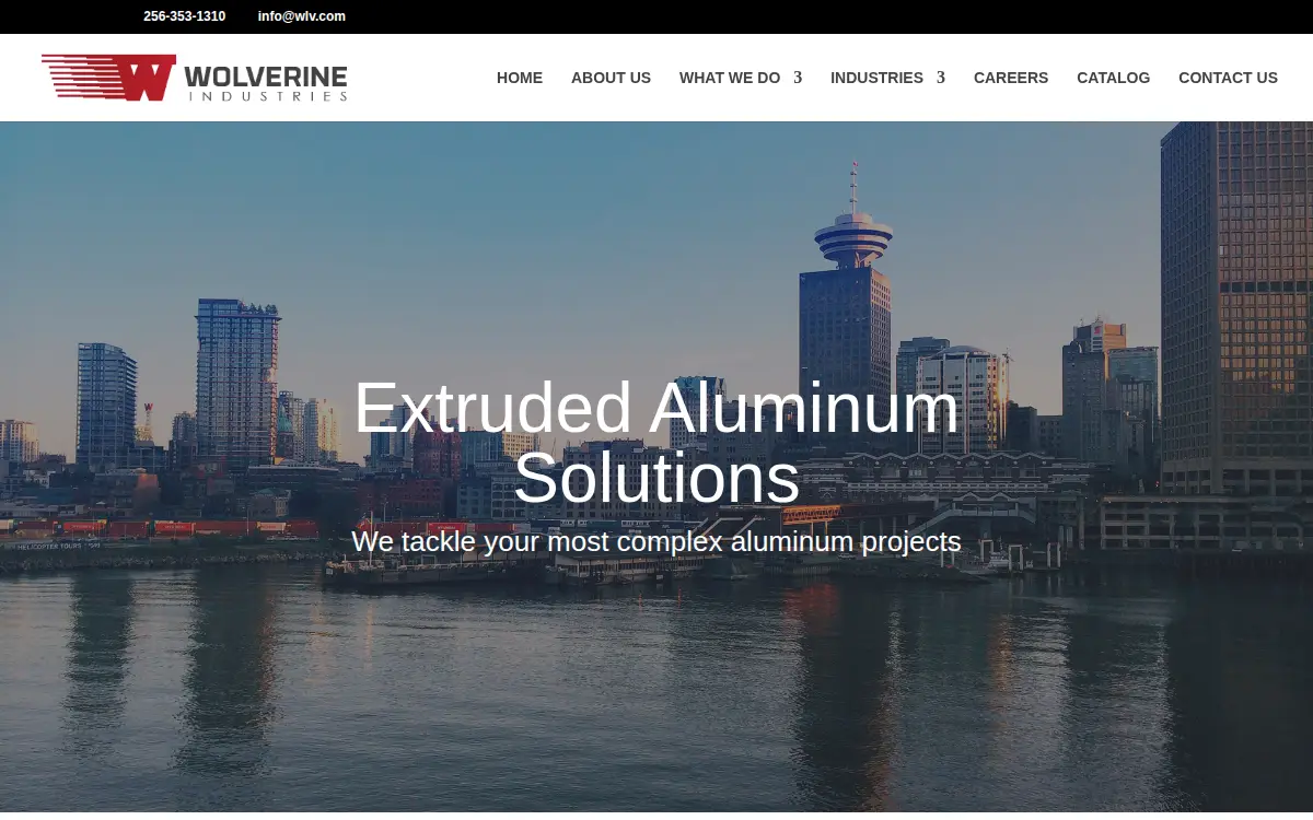 Homepage of Wolverine Tube, INC