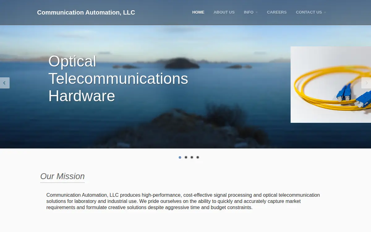 Homepage of Woodward Mccoach, LLC