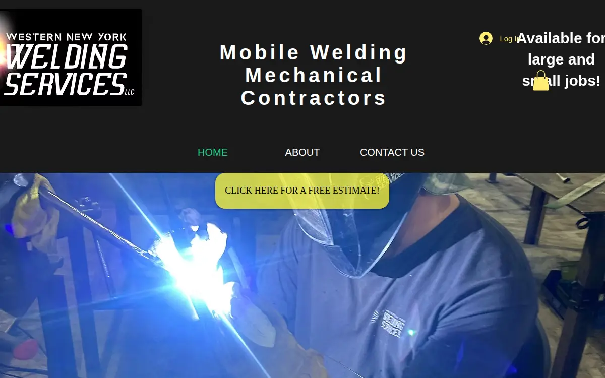 Homepage of Western New York Welding and Services LLC