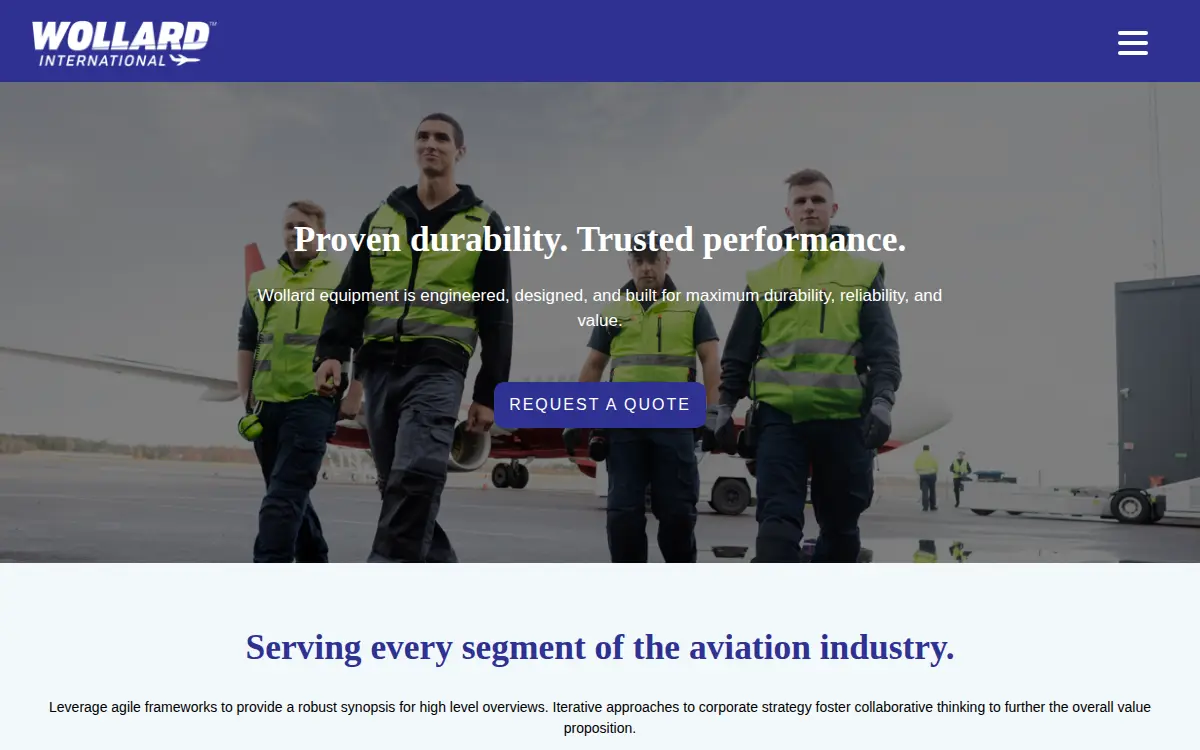 Homepage of Tld Wollard LLC