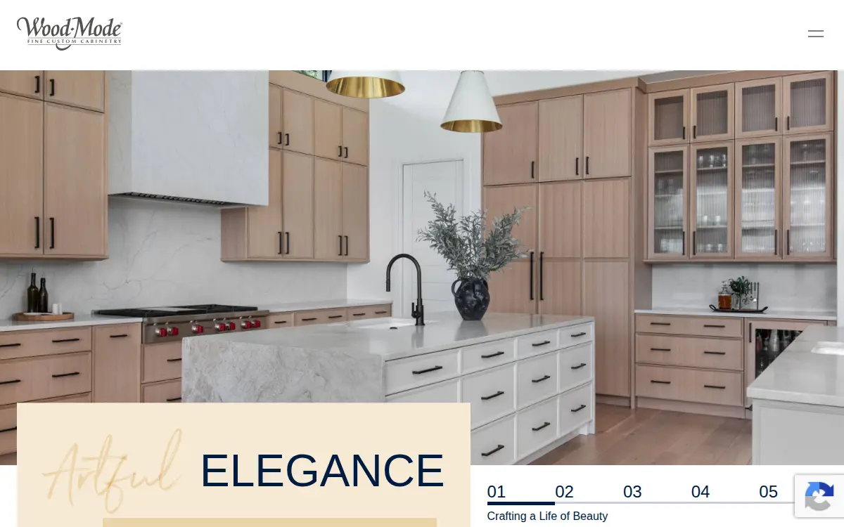 Homepage of Wood-mode LLC
