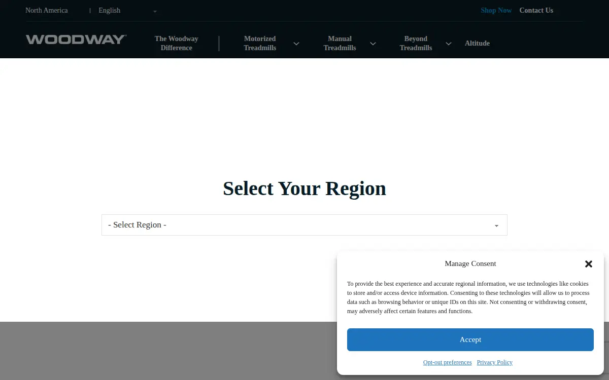 Homepage of Woodway USA INC