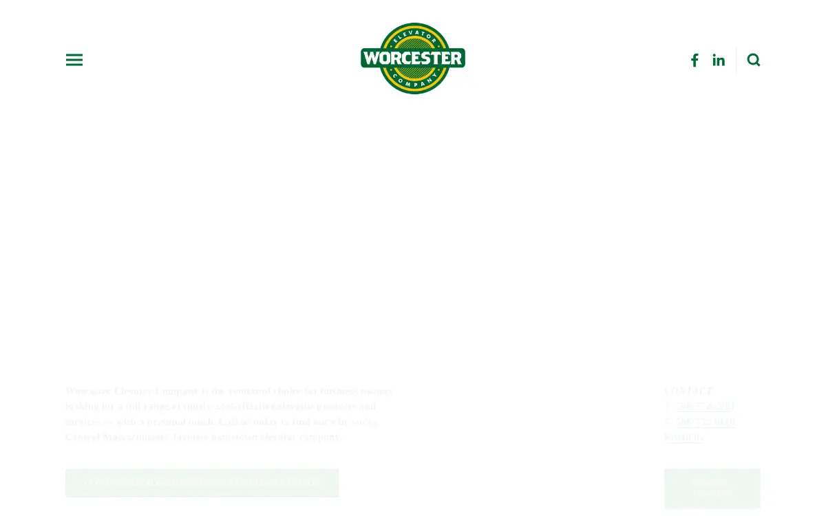 Homepage of Worcester Elevator Co.,inc.