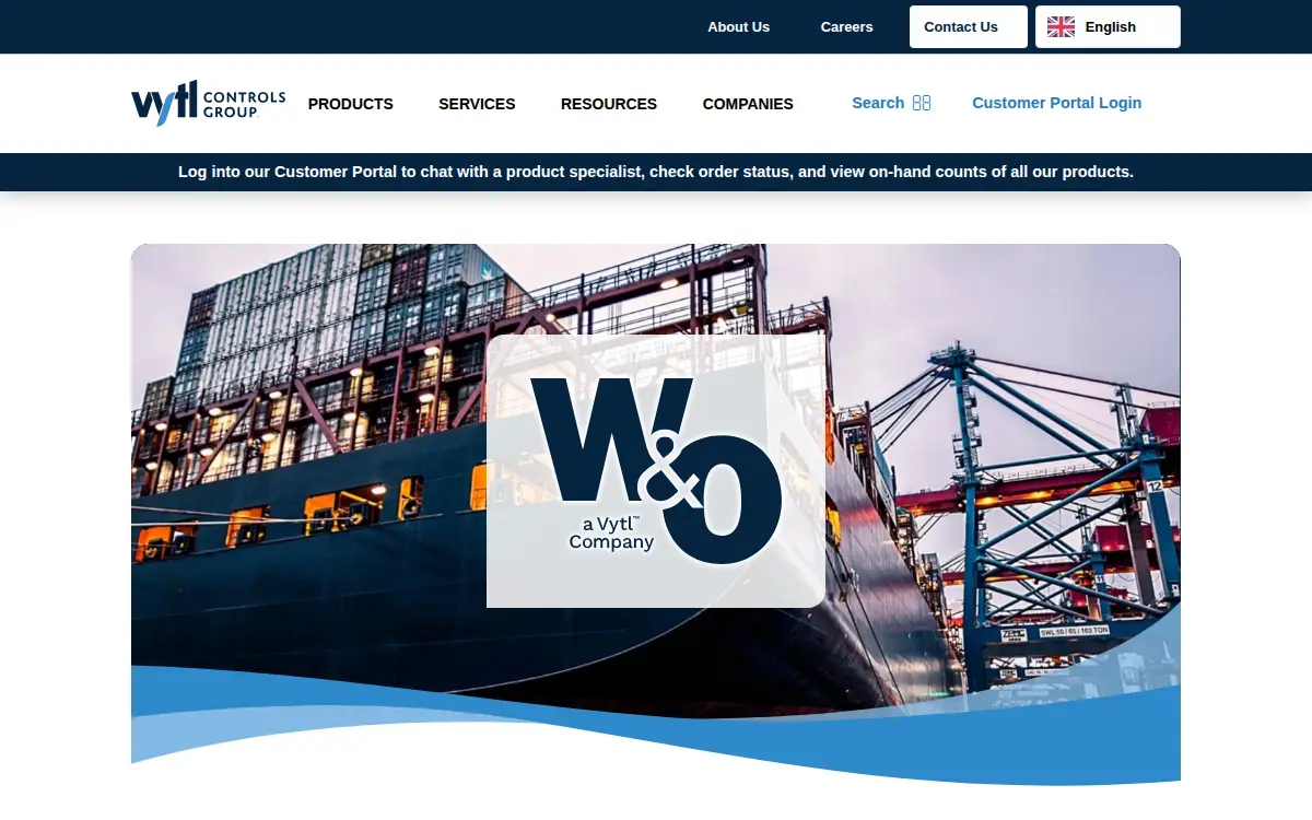 Homepage of W & O Supply INC