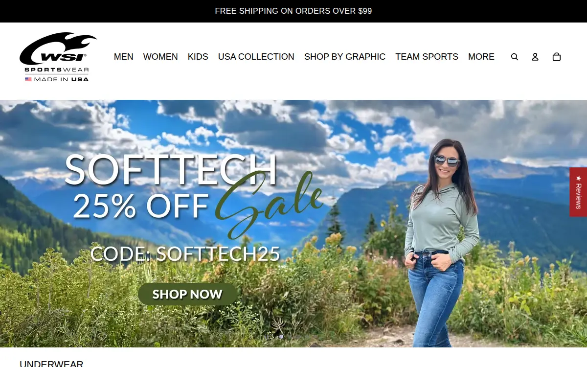 Homepage of Wsi Manufacturing CO