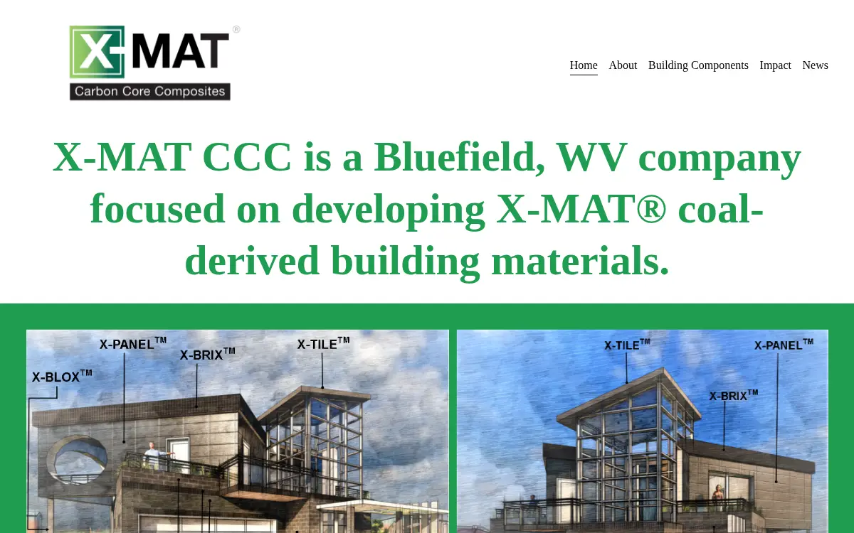 Homepage of X-mat Ccc LLC