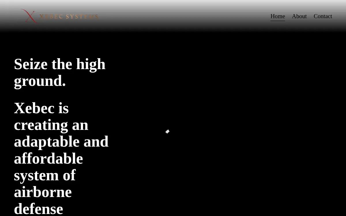 Homepage of Xebec Systems