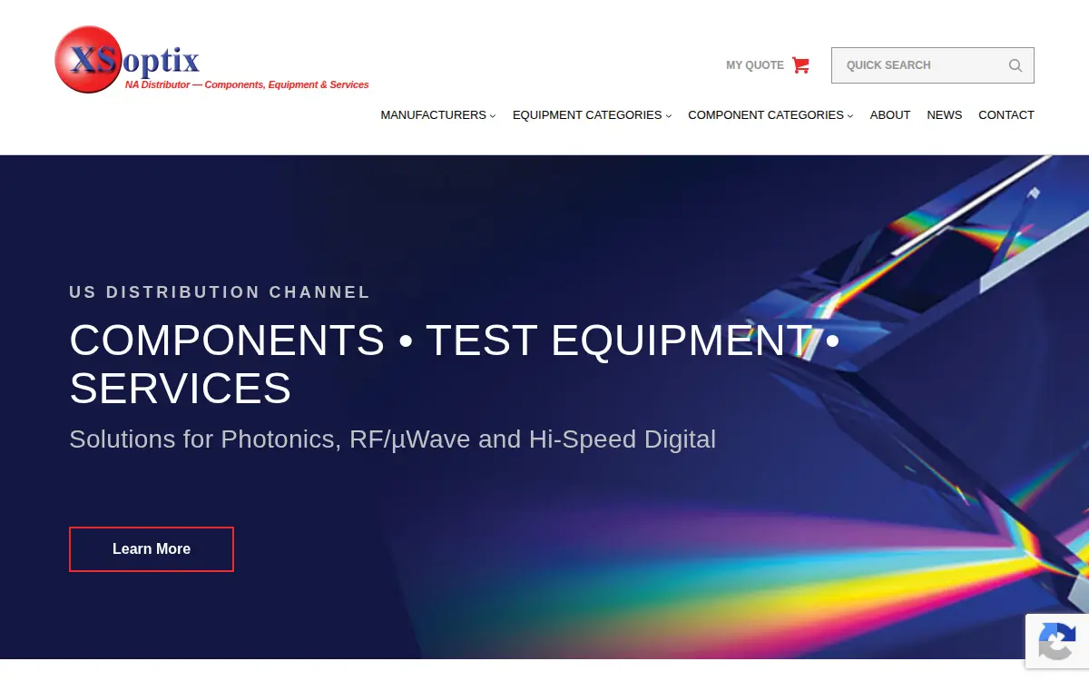 Homepage of Xsoptix LLC