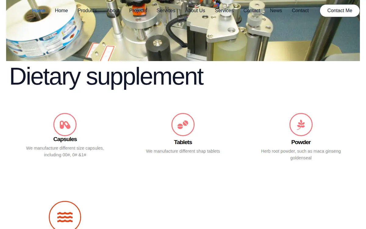 Homepage of Xxm Nutrition INC