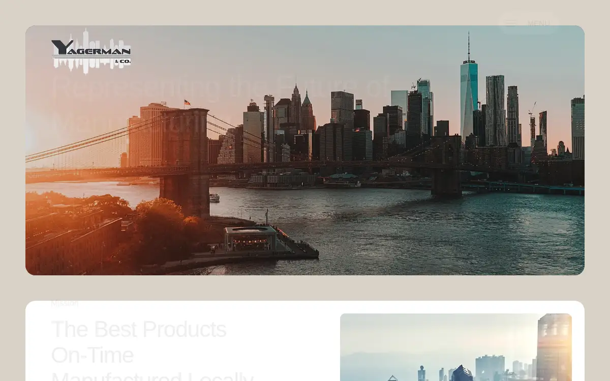 Homepage of Yagerman & Company LLC