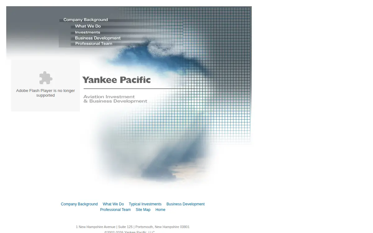 Homepage of Yankee Pacific Capital, INC.