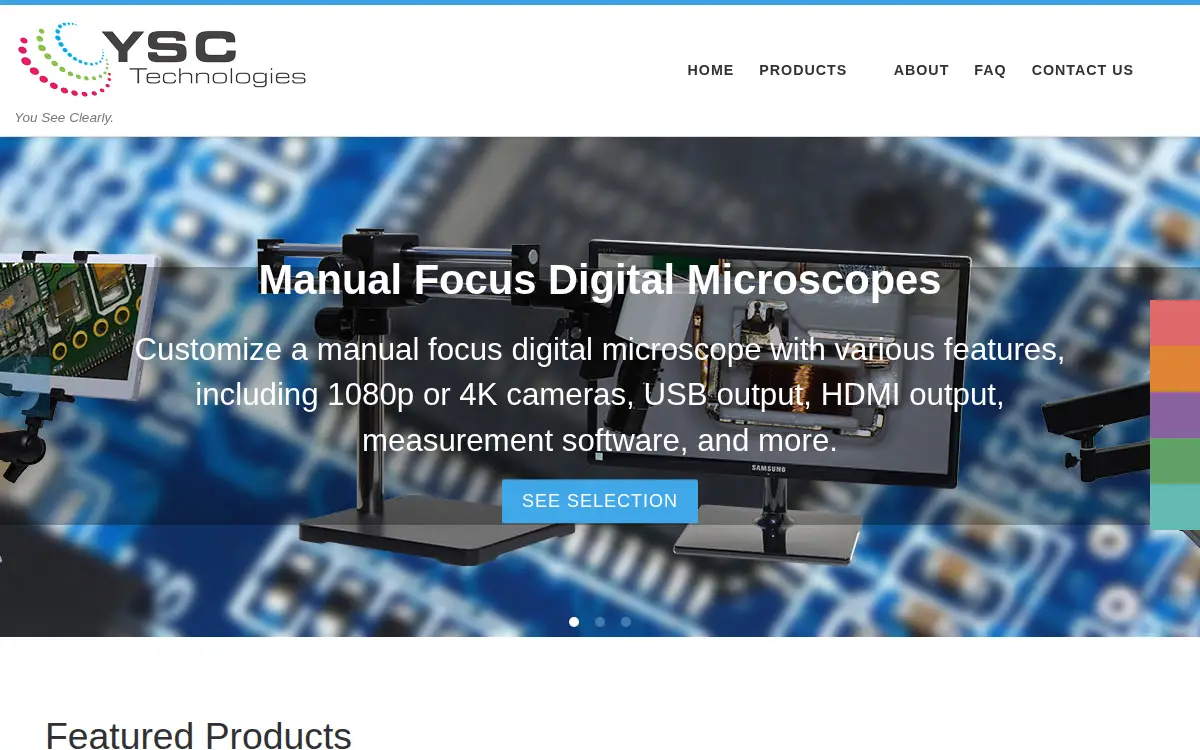 Homepage of Ysc INC