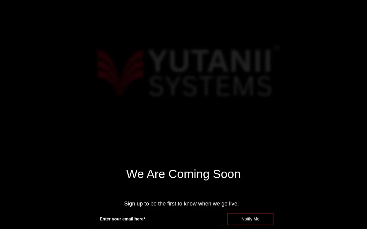 Homepage of Yutanii Systems LLC