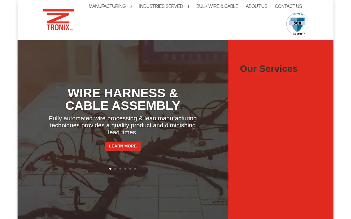 Homepage of Z-tronix INC