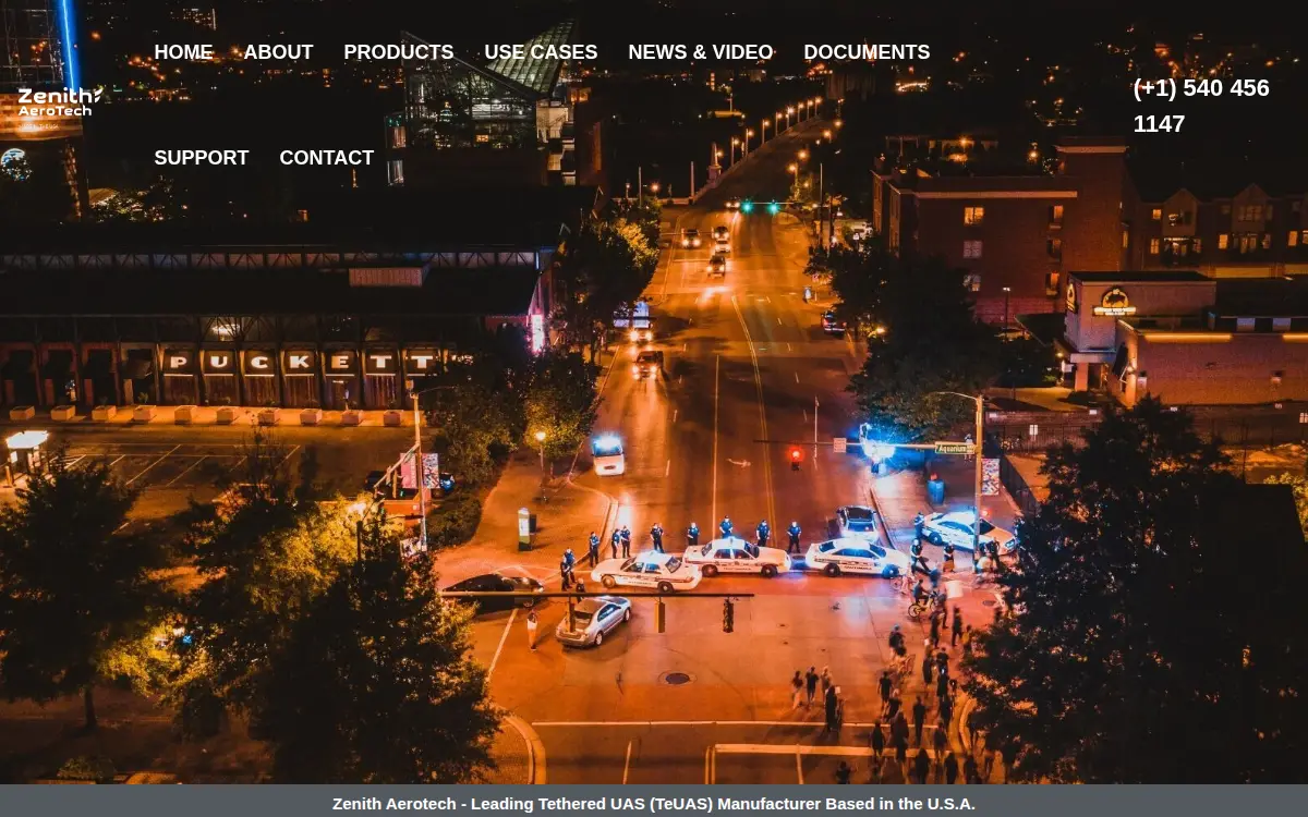 Homepage of Zenith Aerotech INC.