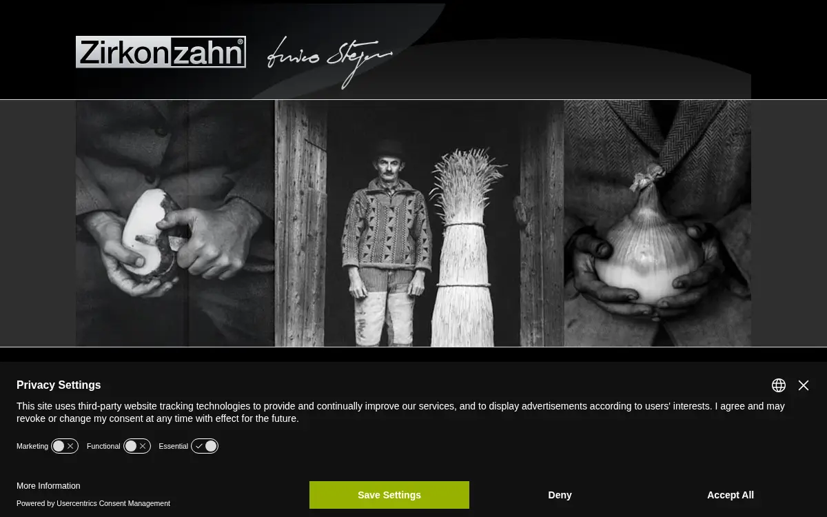 Homepage of Zirkonzahn USA INC