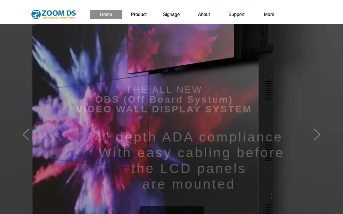 Homepage of Zoom Digital