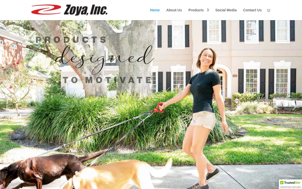 Homepage of Zoya INC