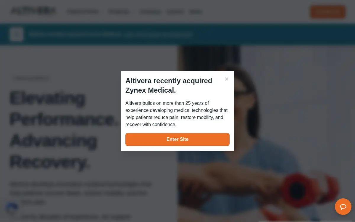 Homepage of Zynex Medical INC