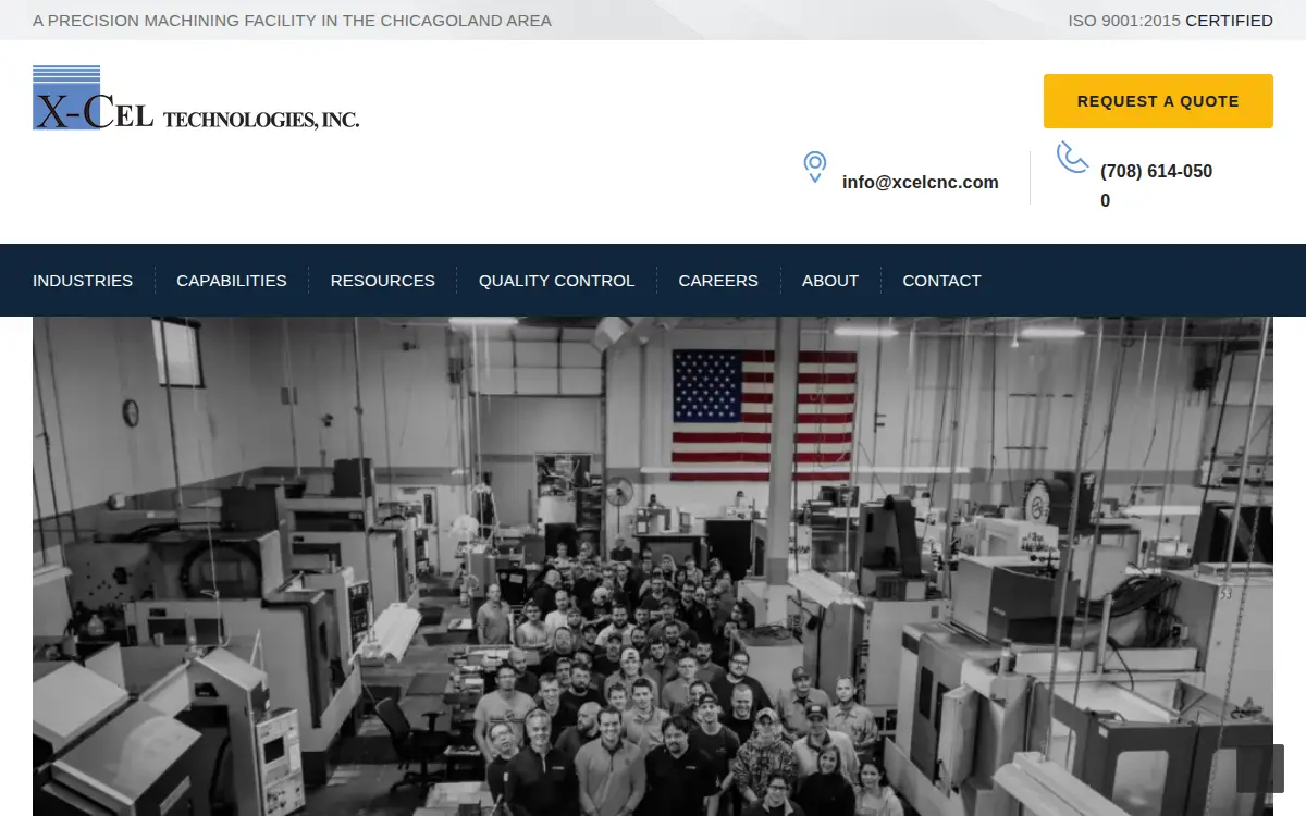Homepage of X Cel Technologies INC