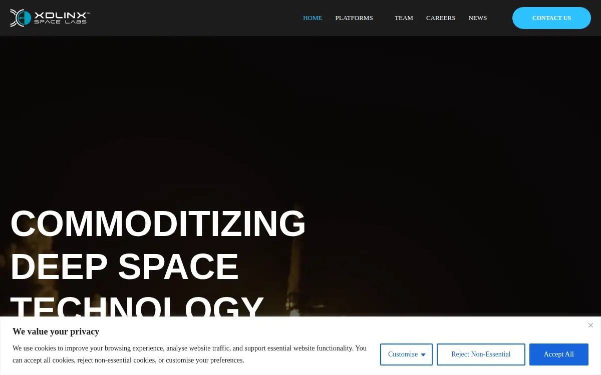 Homepage of Xdlinx Space Labs INC