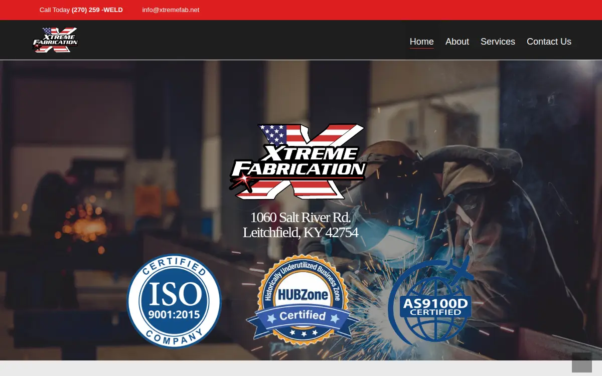 Homepage of Busche Industries CO