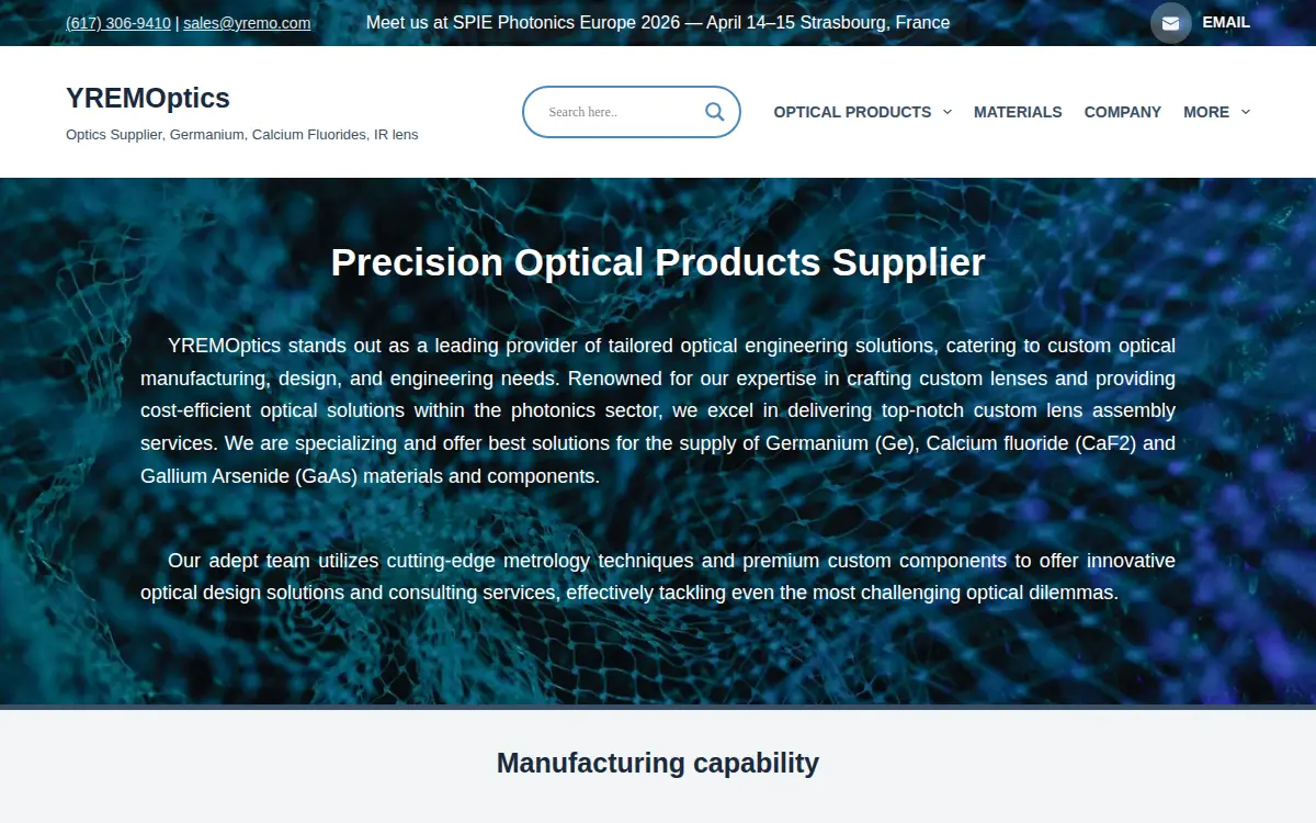 Homepage of Yrem INC