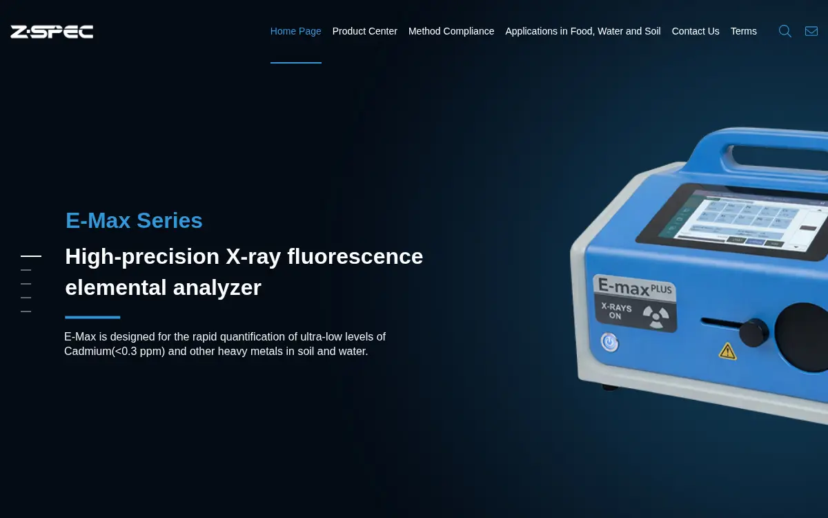 Homepage of Z-spec, INC.