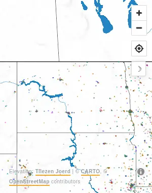 Map of United States manufacturing facilities