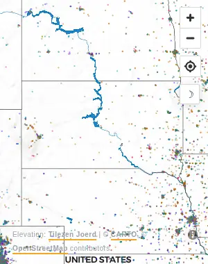Map of United States manufacturing facilities